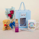 The Ultimate Birthday Celebration Gift With Teddy & Rose SK-3289