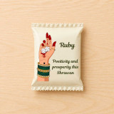 Custom Name Shrawan Handmade White Chocolate SK-3305