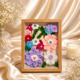 LED Fuzzy Gerbera Flower Frame – Everlasting Gift SK-3309