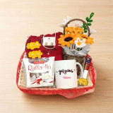 Floral Elegance Gift Basket Set DKG-1237