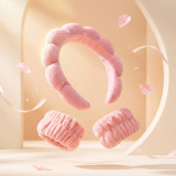 3-Piece Skincare Headband Set (Color May Vary)