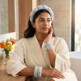 3-Piece Skincare Headband Set (Color May Vary)