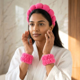 3-Piece Skincare Headband Set (Color May Vary)