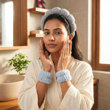 3-Piece Skincare Headband Set (Color May Vary)