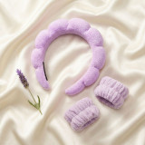 3-Piece Skincare Headband Set (Color May Vary)