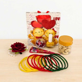 Mehendi & Festive Bangle With Cashews Gift Bag SPM-825