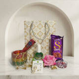 Beauty, Jewelry & Chocolate Gift Set DKG-1290