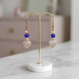 Romantic Heart Drop Earrings JR-472