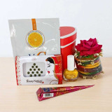 Shrawan Beauty Accessories Gift with Rose Hair Clip & Mehendi JNK-7544