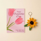 Fuzzy Sunflower & Friendship Card Set SPM-843