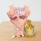 Fuzzy Lily Bouquet With Accessories Gift Set DKG-1319
