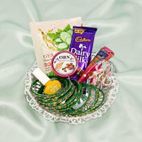 Mehendi, Dairy Milk & Beauty Gift Tray SK-3358
