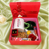 Personalized Mug, Almond & Bangles Gift Set