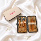 Personalized Manicure Set Grooming Kit with Nail Clippers HNC-12