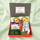 Avocado Sheet Mask & Green Chura Gift Set