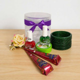 Green Chura & Nail Polish Gift Set DKG-1380