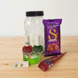 Silk Bubbly & Earrings Gift Set DKG-1389