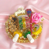 Wooden Earing, Bangles & Mehendi Gift Set DKG-1406