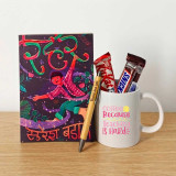 Bamboo Pen, Book, Mug & Chocolate Gift Set DKG-1426