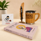 Bamboo Mug & Book Gift Set DKG-1451