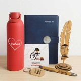 Notebook< Bottle & Keyring Gift Set DKG-1456