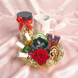 Shrawan Gift Combo with Accessories, Mug & Cashews JNK-7631