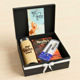 Bamboo Bottle, Book & Pen Gift Set DKG-1464