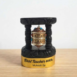Best Teacher Ever Personalized Prayer Wheel Showpiece JNK-7638
