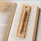 Custom Name Engraved Pen With Bookmark Gift Set DKG-1488