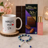 Ceramic Mug, Chocolate & Perfume Gift Set DKG-1563