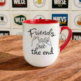 Friends Till the End Red Handled Mug DKG-1566