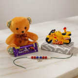 Teddy Bear & Rakhi Gift Set DKG-1572