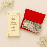 Rakhi Return Gift for Sister with Chocolate & Cash Sagun JNK-7686