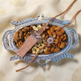 Bhaiya Bhabhi Rakhi Gift Combo with Dry Nuts JNK-7697