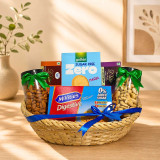 Sugar Free Snacks & Dry Nuts Gift Basket JNK-7718