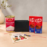 Wallet, Sweets & Rakhi Gift Set For Brother SK-3381