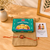 Classic Rakhi with Sweet & Personalized Card SK-3398
