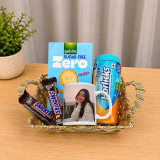 Personalized Mug with Snack Hamper SK-3401