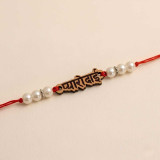 Pyaro Dai Rakhi Gift Combo with Personalized Keyring & Candle JNK-7725