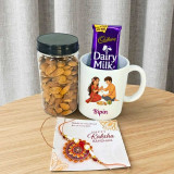 Personalized Raksha Bandhan Brother Gift Hamper With Mug SK-3410