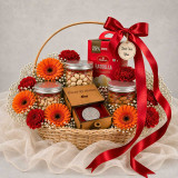 Just For You Tag With Luxury Sweet & Nut Hamper LUXE-109