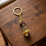 Metal Bell Keychain for Keys & Bags KH-44