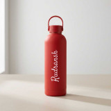 Personalized Name Engraved Red Matte Bottle-500ml SPM-887