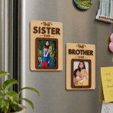 Personalized Sibling Fridge Magnet Set WP-67