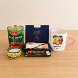 Personalized Best Sister Mug & Rakhi Gift Hamper SK-3484