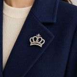 Royal Crown Pin Brooch