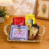 Turtle Charm Rakhi & Kids’ Art Gift Basket SK-3495