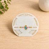 Divine Ganesha Rakhi with Colorful Beads RT-1178