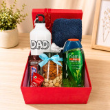 Dad Gift Box with Bottle, Shower Gel & Towel JNK-7847