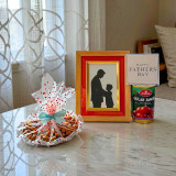 Father's Day Gift Combo with Sweets, Almonds & Personalized Photo Frame JNK-7875